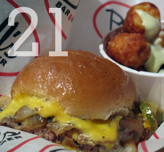 21: The number of different burgers at last year's Burger Bash. 