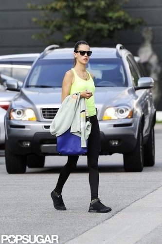 Alessandra Ambrosio and Anja Wear Workout Gear For a Girls' Day Alessandra Ambrosio and Anja Wear Workout Gear For a Girls' Day