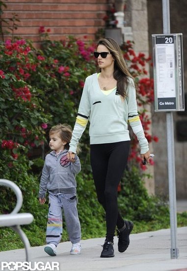 Alessandra Ambrosio and Anja Wear Workout Gear For a Girls' Day Alessandra Ambrosio and Anja Wear Workout Gear For a Girls' Day
