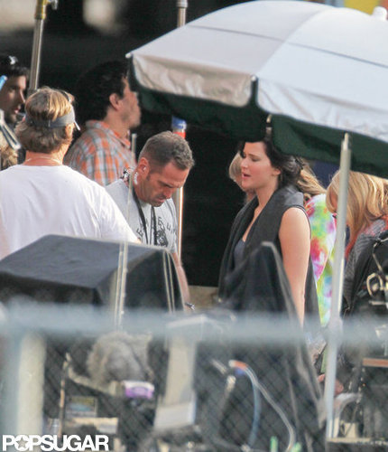 Jennifer Lawrence was on the set of The Hunger Games: Catching Fire in Atlanta.
Jennifer Lawrence was on the set of The Hunger Games: Catching Fire in Atlanta.