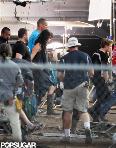 Jennifer Lawrence was on set in Atlanta.
Jennifer Lawrence was on set in Atlanta.