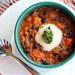 Black Bean, Sweet Potato, and Quinoa Chili