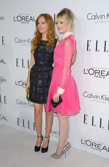Ahna O'Reilly and Emma Stone posed for photos at the Elle Women in Hollywood Awards in LA.
Ahna O'Reilly and Emma Stone posed for photos at the Elle Women in Hollywood Awards in LA.