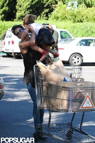 Halle Berry gave Nahla Aubry a lift.
Halle Berry gave Nahla Aubry a lift.