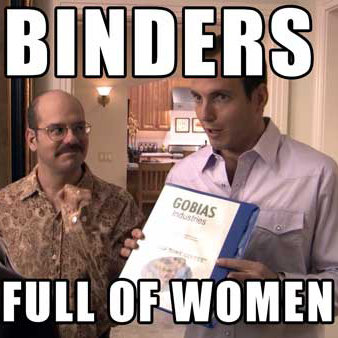 Binders Full of Women Meme