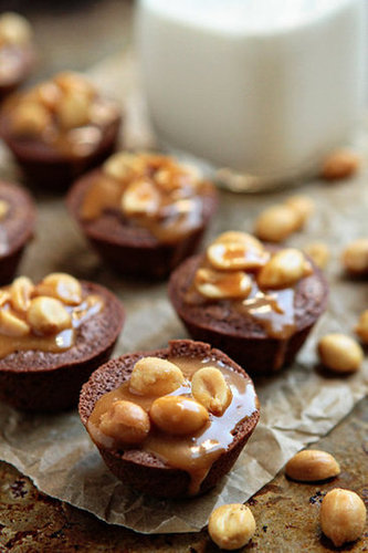 Snickers Brownie Bites Snickers Brownie Bites