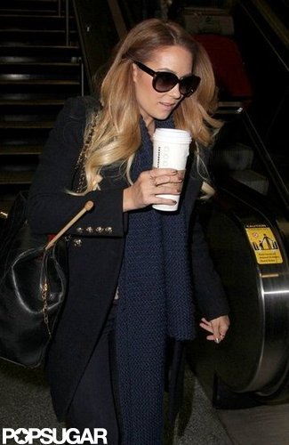 Lauren Conrad Cozies Up For an Amtrak Ride to Philadelphia Lauren Conrad Cozies Up For an Amtrak Ride to Philadelphia