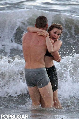 Parenthood's Mae Whitman Films a Sexy PDA Scene in Her Underwear Parenthood's Mae Whitman Films a Sexy PDA Scene in Her Underwear