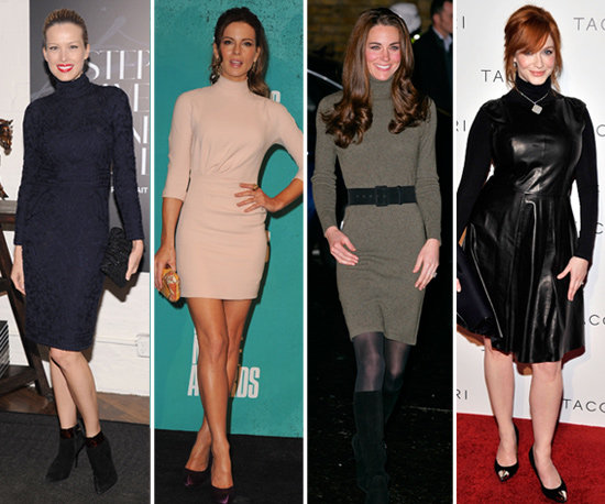 Turtleneck Dresses (Celebrity Pictures) Turtleneck Dresses (Celebrity Pictures)