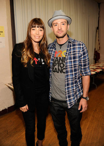 Justin Timberlake and Jessica Biel got together to support Stand Up to Cancer in LA in September 2012.
Justin Timberlake and Jessica Biel got together to support Stand Up to Cancer in LA in September 2012.