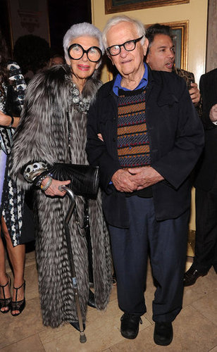 Iris Apfel and Carl Apfel Iris Apfel and Carl Apfel