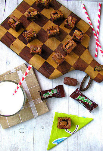 Milky Way Brownies Milky Way Brownies