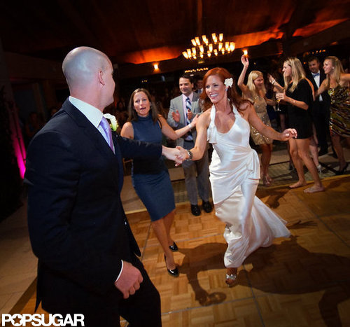 Elisa Donovan and Charlie Bigelow celebrate their wedding.
Photos courtesy Scott Robert
Elisa Donovan and Charlie Bigelow celebrate their wedding.
Photos courtesy Scott Robert