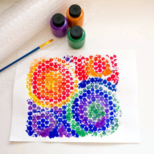 Create a Bubble Wrap Print Create a Bubble Wrap Print