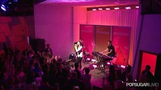 Ellie Goulding Performs at PopSugar Studios in LA