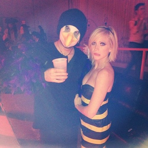 Brittany Snow wore a bumblebee dress at a party with a pal.
Source: Instagram user brittsnowhuh
Brittany Snow wore a bumblebee dress at a party with a pal.
Source: Instagram user brittsnowhuh
