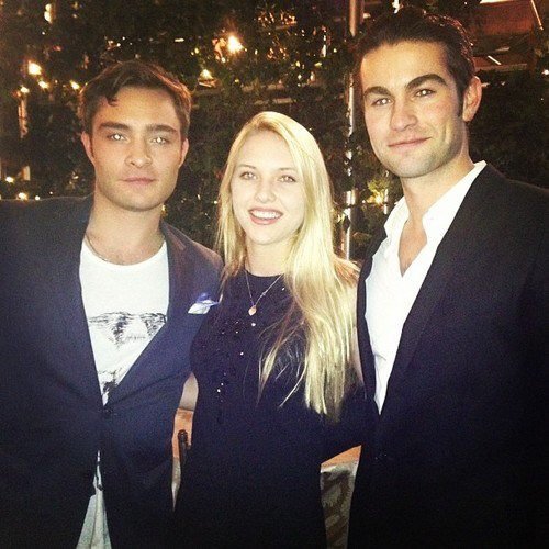 Chace Crawford and Ed Westwick celebrated the show's final season.
Source: Facebook user Chace Crawford
Chace Crawford and Ed Westwick celebrated the show's final season.
Source: Facebook user Chace Crawford
