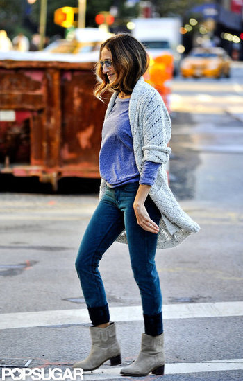 Sarah Jessica Parker was bundled up on the street in NYC.
Sarah Jessica Parker was bundled up on the street in NYC.