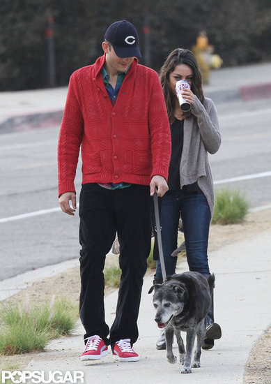 Ashton Kutcher and Mila Kunis spent some time together in LA. Ashton Kutcher and Mila Kunis spent some time together in LA.