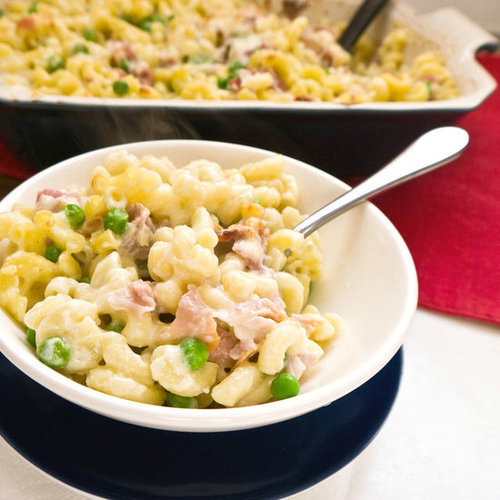 Macaroni and Cheese With Prosciutto and Peas Macaroni and Cheese With Prosciutto and Peas