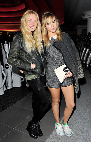 Clara Paget and Suki Waterhouse Clara Paget and Suki Waterhouse