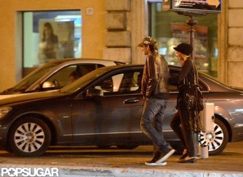 Adrien Brody held hands with Lara Lieto in Rome.
Adrien Brody held hands with Lara Lieto in Rome.