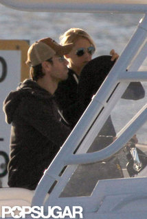 Enrique Iglesias and Anna Kournikova Boating | Pictures