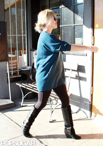 Reese Witherspoon Steps Out in Tight Pants and Knee-High Boots Reese Witherspoon Steps Out in Tight Pants and Knee-High Boots