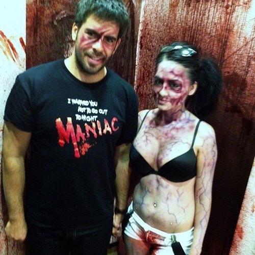 Eli Roth got into character for a Halloween party in Vegas.
Source: Instagram user realeliroth
Eli Roth got into character for a Halloween party in Vegas.
Source: Instagram user realeliroth