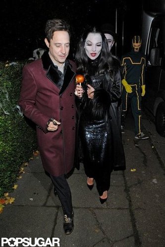 Jamie Hince and Kate Moss dressed as Gomez and Morticia Adams for a star-studded Halloween party in October 2012.
Jamie Hince and Kate Moss dressed as Gomez and Morticia Adams for a star-studded Halloween party in October 2012.