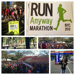 Runners Race and Volunteer on Day of New York City Marathon