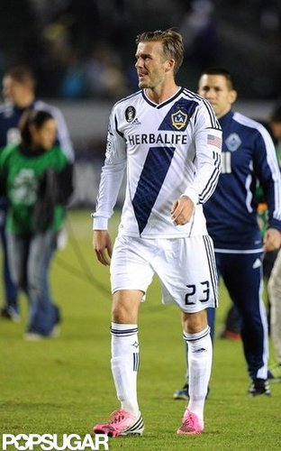 David Beckham Kicks Off the MLS Playoffs With a Win David Beckham Kicks Off the MLS Playoffs With a Win