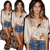 Copy Alexa Chung's Iconic and Sexy Denim Cut-Offs Look