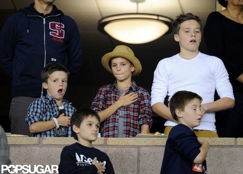 Victoria Beckham Wears Flats For a Family Outing Ahead of David's Loss Victoria Beckham Wears Flats For a Family Outing Ahead of David's Loss