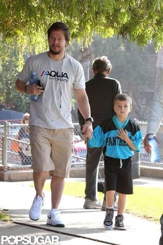 Mark Wahlberg and Michael Wahlberg made their way through the park.
Mark Wahlberg and Michael Wahlberg made their way through the park.