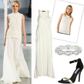 Best Winter White Dresses 2012