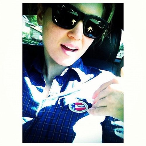 Parenthood's Erika Christensen shared a snap after she went to the polls.
Source: Instagram user erikachristensen
Parenthood's Erika Christensen shared a snap after she went to the polls.
Source: Instagram user erikachristensen