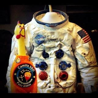 NASA's Rubber Chicken Camilla Cordona | Pictures