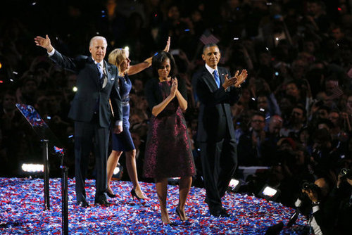 President Obama Wins! See Pictures of His Celebratory Event in Chicago President Obama Wins! See Pictures of His Celebratory Event in Chicago