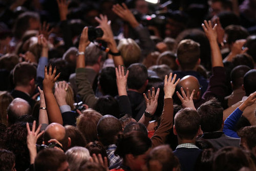 President Obama Wins! See Pictures of His Celebratory Event in Chicago President Obama Wins! See Pictures of His Celebratory Event in Chicago