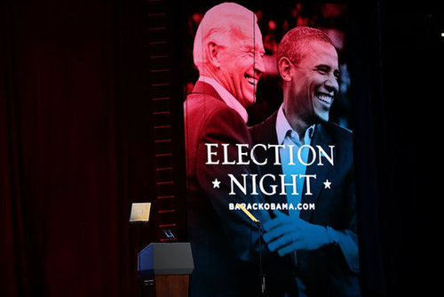 President Obama Wins! See Pictures of His Celebratory Event in Chicago President Obama Wins! See Pictures of His Celebratory Event in Chicago
