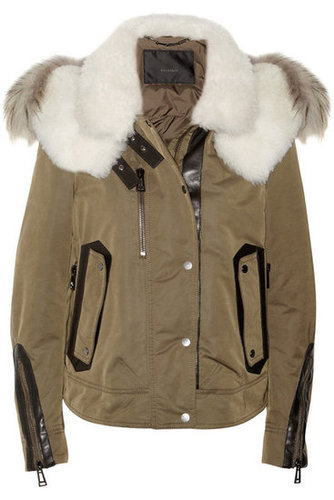 I'm all for a ladylike coat, but every once in a while it's fun to get a little rugged. I'm imagining myself wearing this Belstaff Padded Shell and Shearling Coat ($3,995) and instantly being transported to Aspen. By the way, can someone hook me up with a pair of skis? And a plane ticket?
— Britt Stephens, assistant editor
I'm all for a ladylike coat, but every once in a while it's fun to get a little rugged. I'm imagining myself wearing this Belstaff Padded Shell and Shearling Coat ($3,995) and instantly being transported to Aspen. By the way, can someone hook me up with a pair of skis? And a plane ticket?
— Britt Stephens, assistant editor