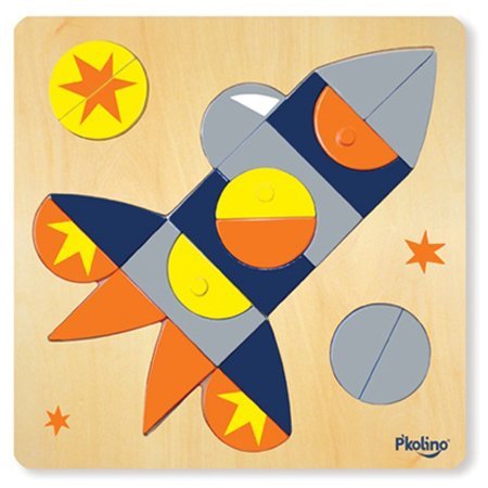 For 2-Year-Olds: P'kolino Multi-Solution Shape Puzzle For 2-Year-Olds: P'kolino Multi-Solution Shape Puzzle