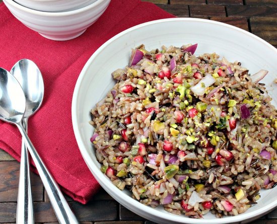 Liven up rice pilaf by bringing some extra crunch to the meal. This pomegranate wild rice pilaf is simple to create but makes for an elegant side dish for any Fall-themed meal.
Liven up rice pilaf by bringing some extra crunch to the meal. This pomegranate wild rice pilaf is simple to create but makes for an elegant side dish for any Fall-themed meal.