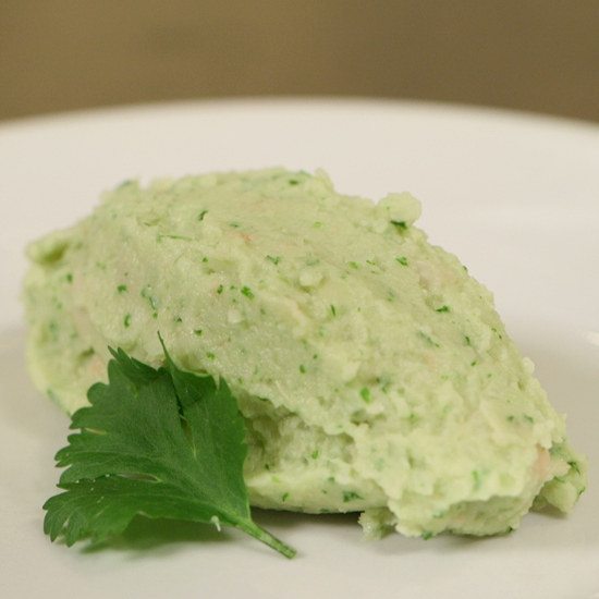 Thanksgiving With a Twist: Cilantro Cauliflower Smash