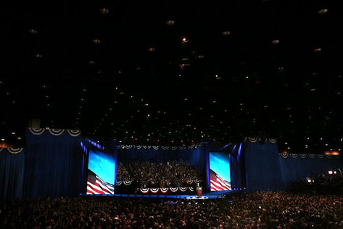 President Obama Wins! See Pictures of His Celebratory Event in Chicago President Obama Wins! See Pictures of His Celebratory Event in Chicago