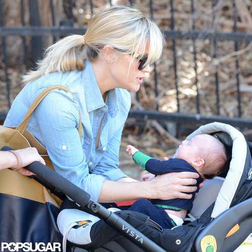 Reese Witherspoon gave birth to her third child, Tennessee Toth, in September 2012.
Reese Witherspoon gave birth to her third child, Tennessee Toth, in September 2012.