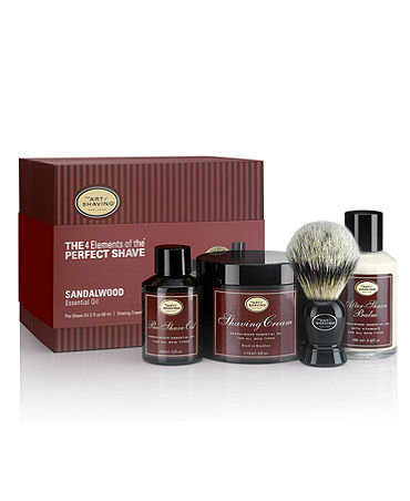 I believe that a man should really luxuriate in shaving every day, and The Art of Shaving Silvertip Badger brush kit in sandalwood ($210) is the best way to stock all of your shaving needs. The silvertip brush will exfoliate your skin, while the aftershave cream will keep your face feeling soft all day long in a scent that is classically masculine.
— Robert Khederian, fashion editorial assistant
I believe that a man should really luxuriate in shaving every day, and The Art of Shaving Silvertip Badger brush kit in sandalwood ($210) is the best way to stock all of your shaving needs. The silvertip brush will exfoliate your skin, while the aftershave cream will keep your face feeling soft all day long in a scent that is classically masculine.
— Robert Khederian, fashion editorial assistant