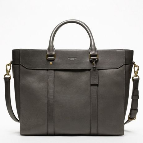 Coach's men's line can do no wrong in my eyes, and the moment I saw the New Crosby Business Tote ($568), I actually stopped breathing a bit. It's everything I want in a daytime bag: something large enough to hold all of my stuff while also coming in a rugged color and a durable leather, so I know that it will stand up to the wear I'm going to put it through. Extra points for the shoulder strap — that's the best.
— Robert Khederian, fashion editorial assistant
Coach's men's line can do no wrong in my eyes, and the moment I saw the New Crosby Business Tote ($568), I actually stopped breathing a bit. It's everything I want in a daytime bag: something large enough to hold all of my stuff while also coming in a rugged color and a durable leather, so I know that it will stand up to the wear I'm going to put it through. Extra points for the shoulder strap — that's the best.
— Robert Khederian, fashion editorial assistant