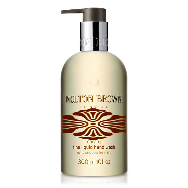 If I could have a lifetime supply of this Molton Brown Naran Ji Hand Wash ($28), I would be undeniably happy. I am secretly obsessed with luxurious hand soaps — a very particular obsession, I know — and there is none that feels better, or smells better, as you're scrubbing up.
— Robert Khederian, fashion editorial assistant
If I could have a lifetime supply of this Molton Brown Naran Ji Hand Wash ($28), I would be undeniably happy. I am secretly obsessed with luxurious hand soaps — a very particular obsession, I know — and there is none that feels better, or smells better, as you're scrubbing up.
— Robert Khederian, fashion editorial assistant